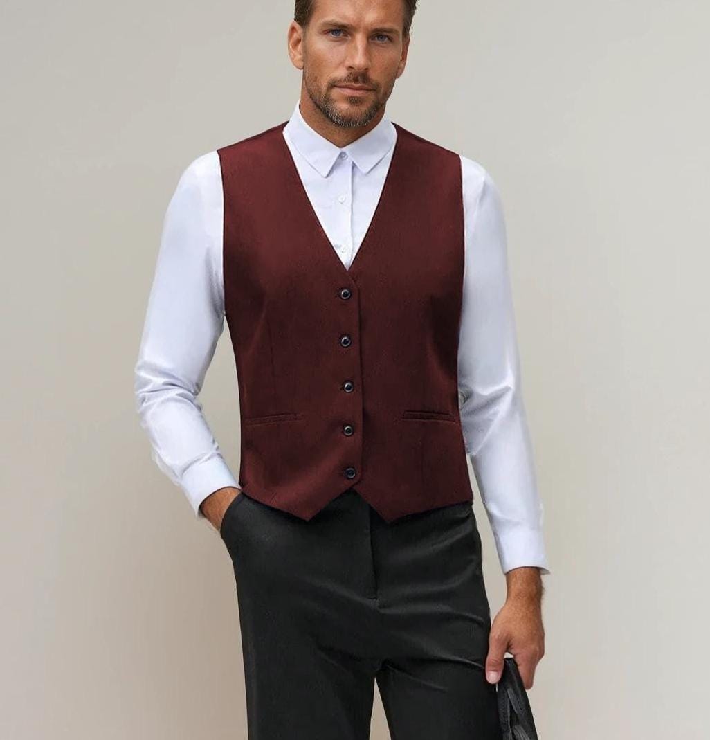 Waistcoat Sewing Pattern for Men | Men Vest Sewing Pattern | Waistcoat Men| Sewing Pattern Vest Men | Top Pattern Men, Suit Pattern Men