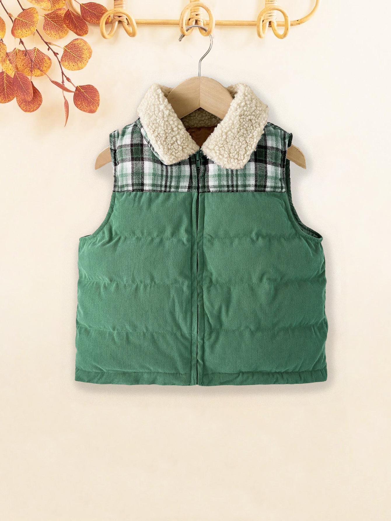 Puffer Vest Sewing Pattern for Kids, Puffer Vest, Kids Pattern, PDF Pattern, Beginner Pattern, Sewing Pattern Toddlers, Kids Jacket Pattern