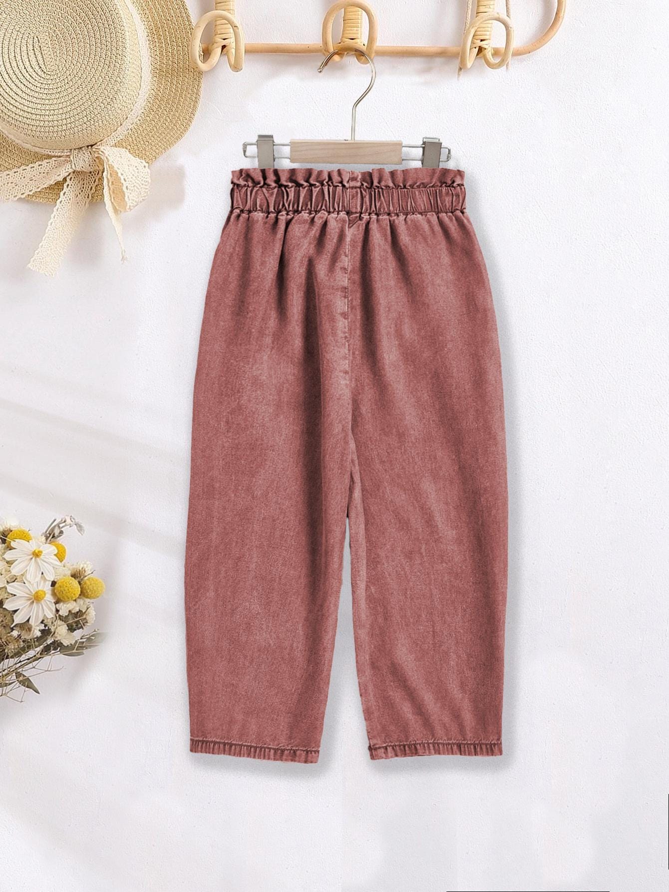 Pants Sewing Pattern for Kids, Elastic Waistband Pants Pattern, Kids Pattern, Baby Sewing Pattern, Beginner Pattern, Sewing Pattern Toddlers