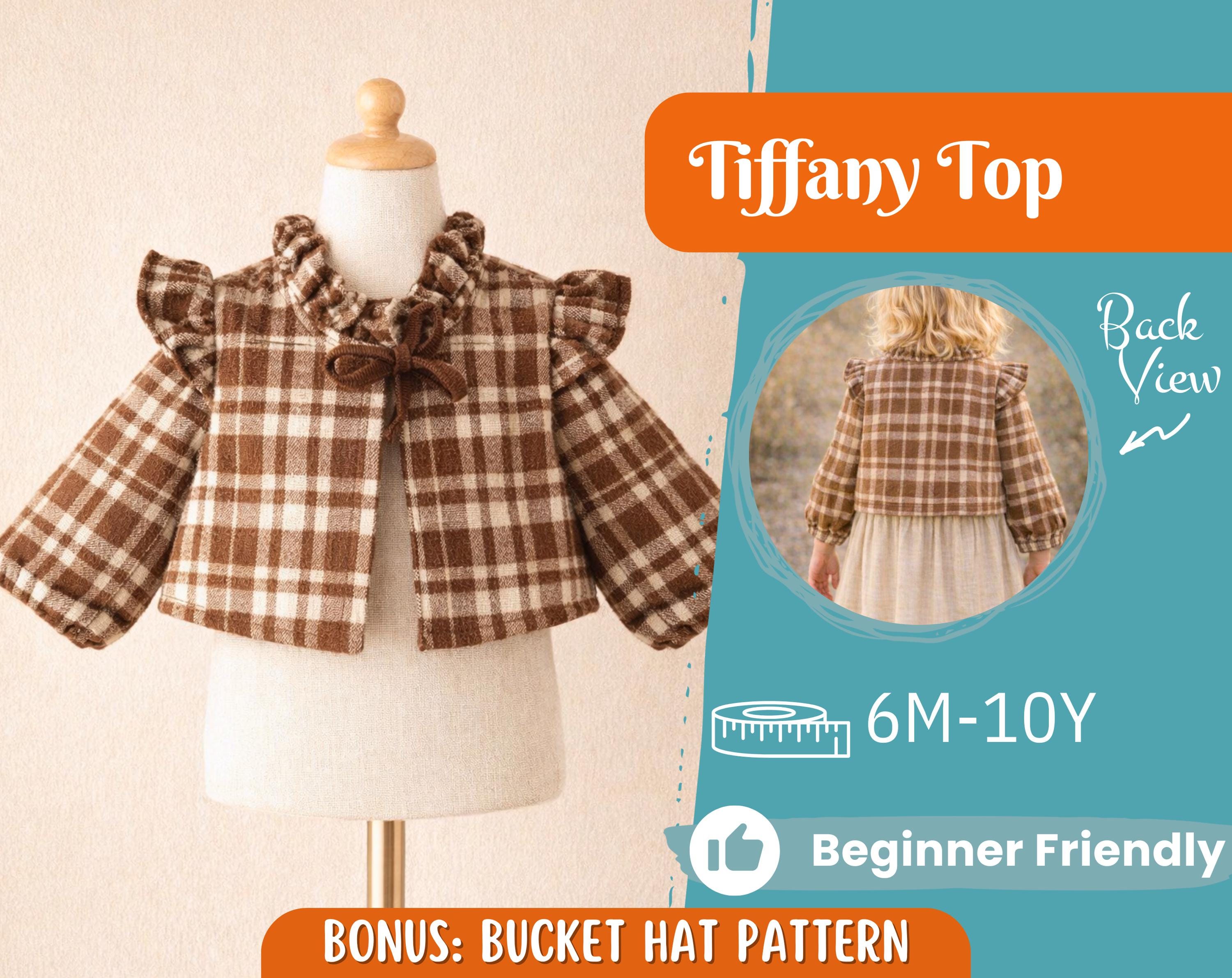 Girl Blouse Pattern, Sewing Pattern for Kids, Kids Pattern, Toddler Blouse Pattern, Beginner Pattern, Sewing Pattern Toddlers, Top Pattern