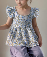 Top Sewing Pattern for Kids, Top Pattern, Kids Pattern, Girl Pattern, Beginner Pattern, Sewing Pattern Toddlers, PDF Pattern, Blouse Pattern