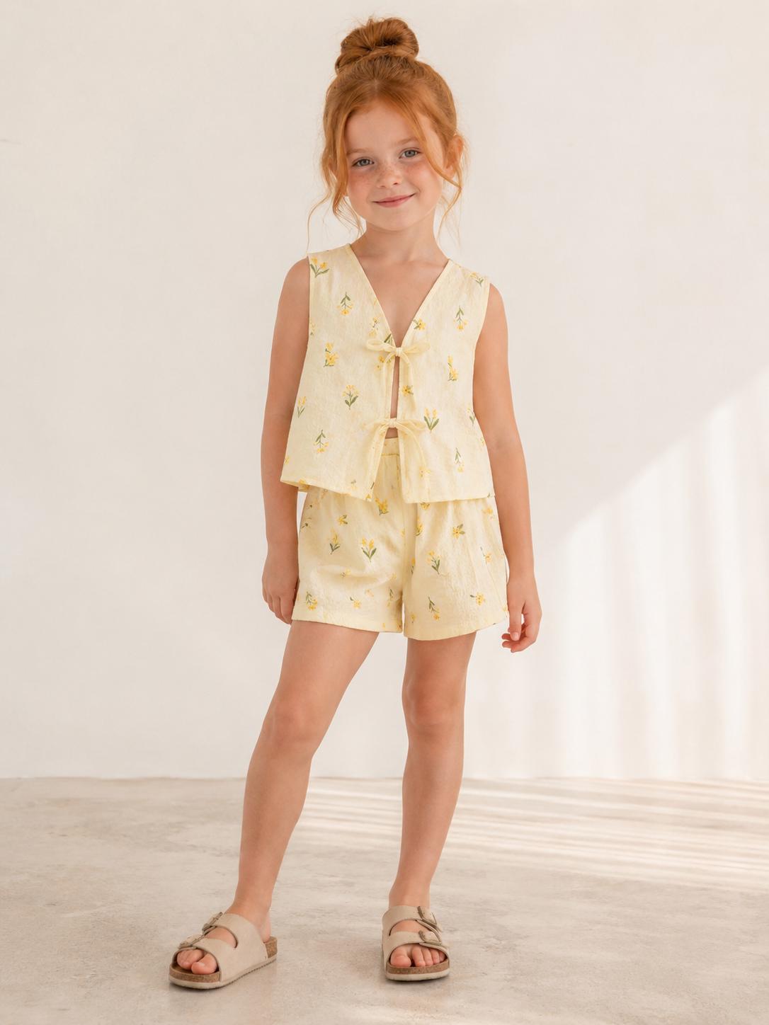 Top and Shorts Pattern for Kids, Top Pattern, Kids Pattern, PDF Pattern, Beginner Pattern, Sewing Pattern Toddlers, Shorts Pattern, Easy Top