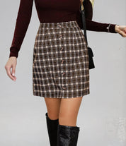 Mini Skirt Sewing Pattern, Skirt Pattern, Sewing Patterns, Sewing patterns for Women, Skirt Patterns for Women, Button Skirt, Womens Skirt