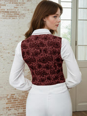 Waistcoat Pattern, Vest Sewing Pattern, Women Sewing Pattern, Sewing Patterns, Women Vest Waistcoat Pattern, Beginner pattern Top Buttons