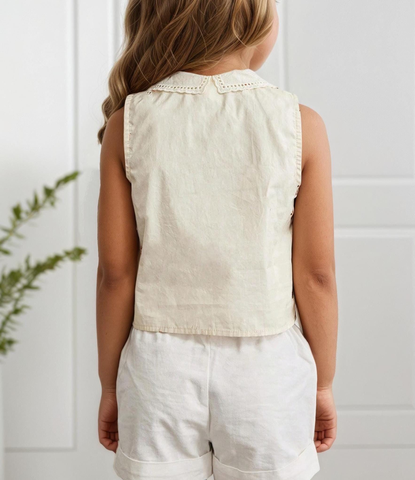 Top Sewing Pattern for Kids, Top Pattern, Kids Pattern, Girl Pattern, Beginner Pattern, Sewing Pattern Toddlers, PDF Pattern