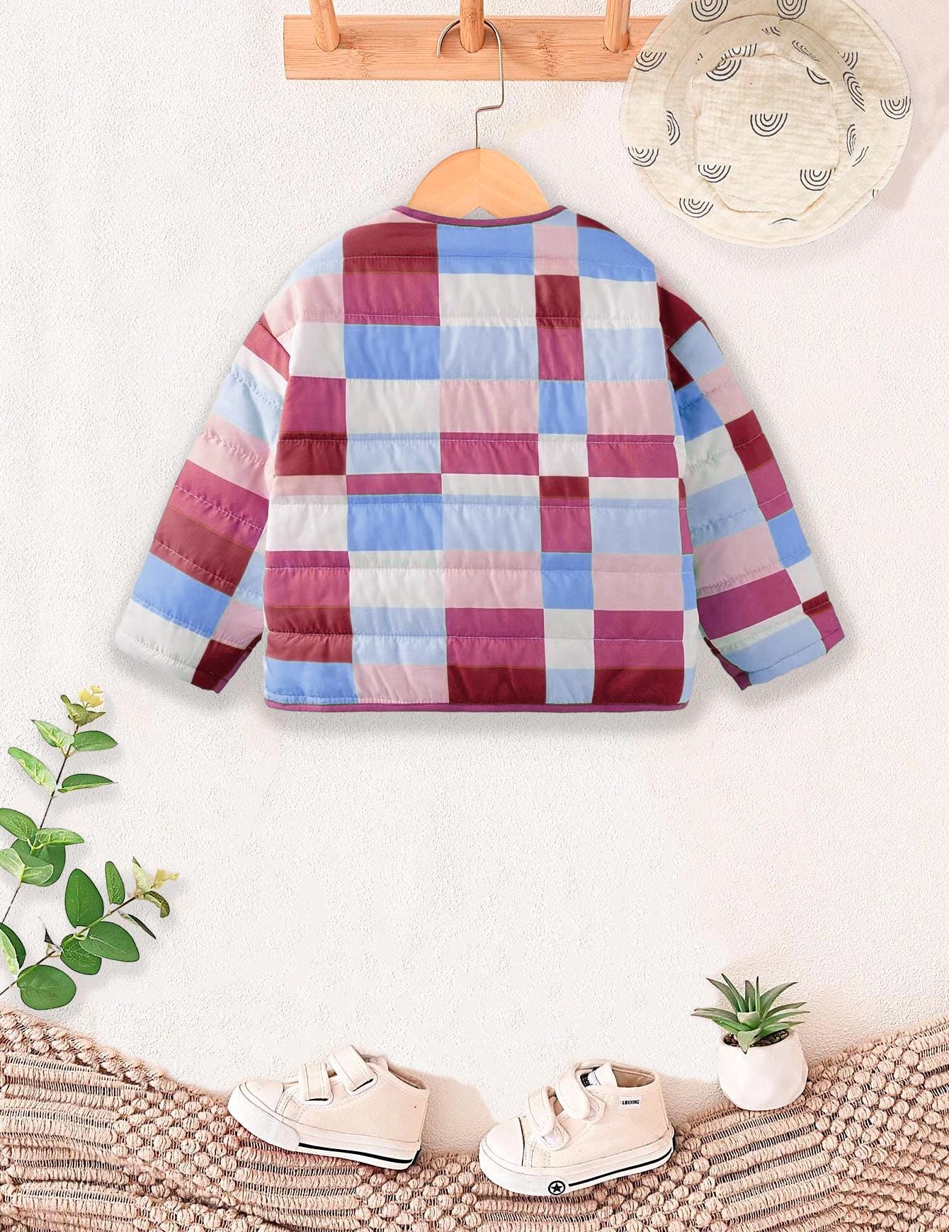 Quilted Jacket Sewing Pattern for Kids, Coat Pattern, Kids Pattern, PDF Pattern, Beginner Pattern, Sewing Pattern Toddlers, Quilted Pattern