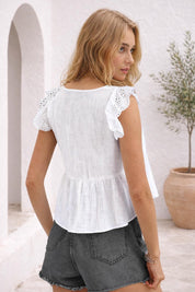 Lily Top Sewing Pattern | Women Top Pattern | Peplum Top Pattern | Crop Top Pattern | Women Sewing Patterns | Blouse Sewing Pattern