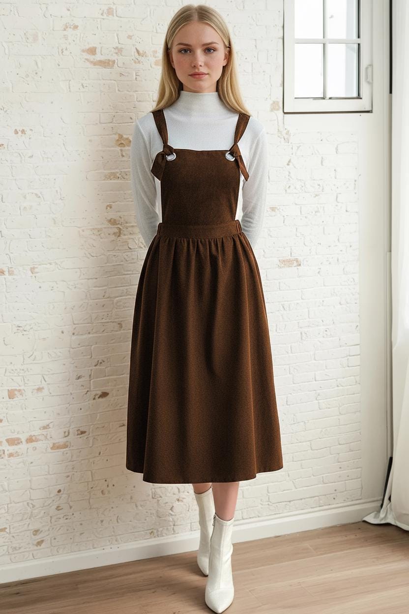 Pinafore Dress Sewing Pattern | Dress Pattern | Sewing Patterns | Women Dress Pattern | Women pattern | Jumper Dress, Pinafore Dress IndiePattern Pinafore Dress Sewing Pattern | Dress Pattern | Sewing Patterns | Women Dress Pattern | Women pattern | Jumper Dress, Pinafore Dress IndiePattern