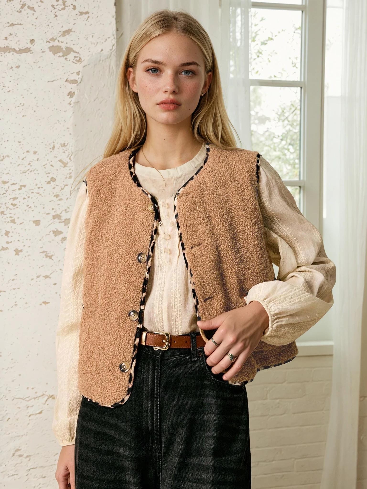 Teddy Vest Sewing Pattern | Top Pattern | Vest Pattern | Top sewing pattern | Women Sewing Patterns | Teddy Vest Women Pattern