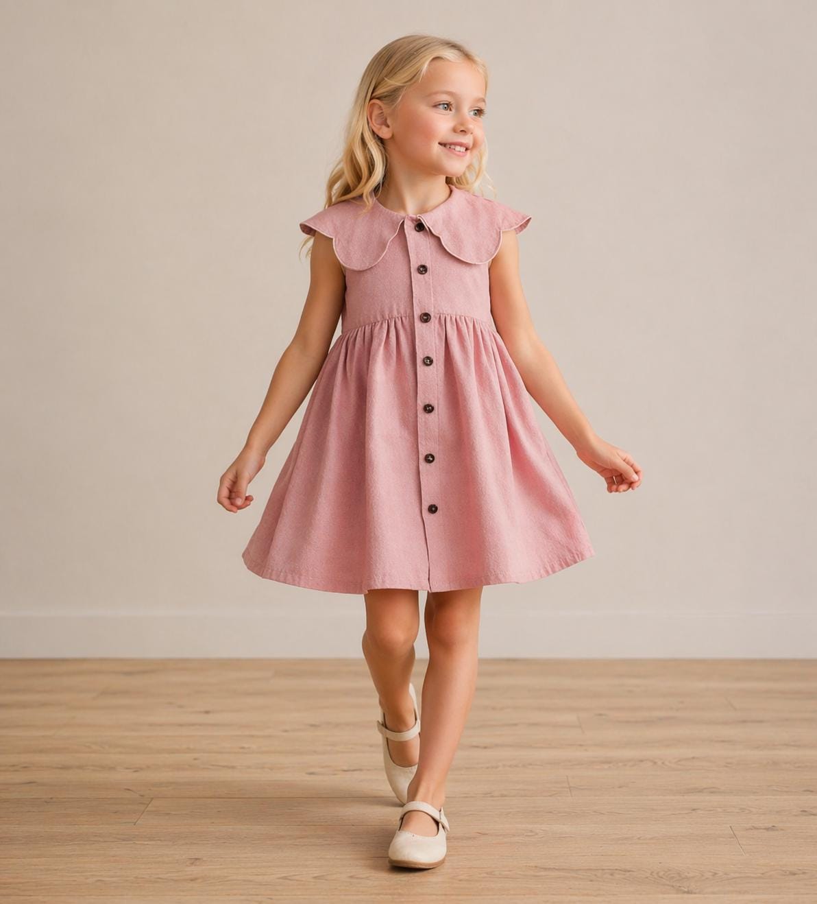Dress Sewing Pattern for Kids, Dress Pattern, Kids Pattern, Girl Dress Pattern, Beginner Pattern, Sewing Pattern Toddlers, PDF Pattern