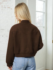Bomber Jacket Sewing Pattern, Women Sewing Pattern, Jacket with Lining, Button Up Jacket, Pattern Jacket Coat, Hoodie Pattern