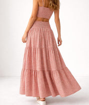 Tiered Maxi Skirt Sewing Pattern | Skirt Pattern | High Waist Skirt Pattern | Sewing Patterns | Women Sewing Pattern, Summer Skirt Pattern