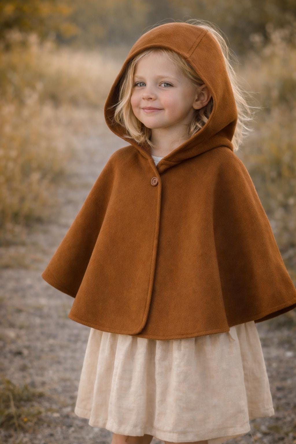 Cape Sewing Pattern for Kids, Capelet Pattern, Kids Pattern, Easy PDF Pattern, Beginner Pattern, Sewing Pattern Toddlers, Baby Pattern