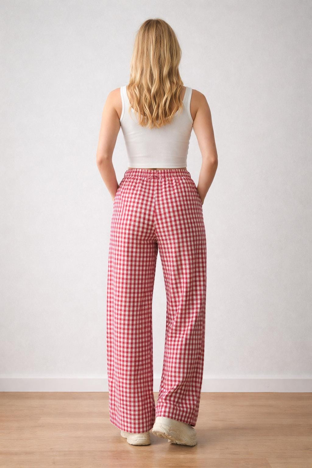 Pants Sewing Pattern | Wide Leg Pants for Women | Pants with Pockets Pattern | Women Sewing Pattern | Women Elastic Waistband Pants