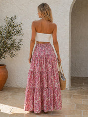 Nellie Maxi Skirt Sewing Pattern | Skirt Pattern | High Waist Skirt Pattern | Sewing Patterns | Women Sewing Pattern, Summer Skirt Pattern