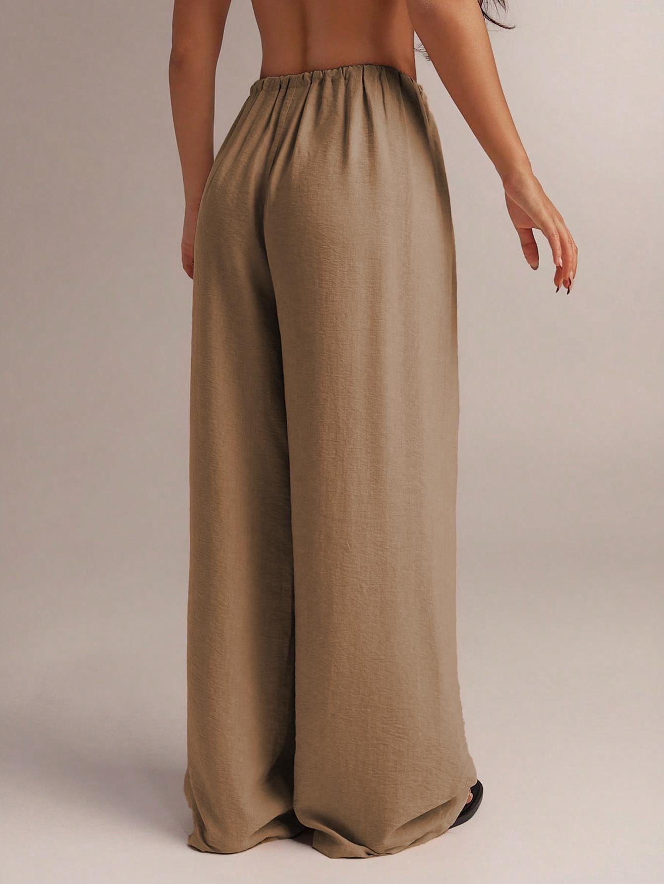 Women Pants Pattern | Wide Leg Pants Sewing Pattern for Women, Pants Pattern, Women Pattern | Women Palazzo Pants Trousers, Drawstring Pants