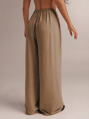 Women Pants Pattern | Wide Leg Pants Sewing Pattern for Women, Pants Pattern, Women Pattern | Women Palazzo Pants Trousers, Drawstring Pants