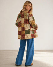 Quilted Coat Sewing Pattern | Coat Pattern | Sewing Patterns | Women Sewing Pattern Patchwork | Beginner Jacket, Quilted Jacket