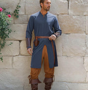 Medieval Tunic Sewing Pattern for Men, Medieval Shirt Pattern, Mens Costume Sewing Pattern, Tunic Cosplay Pattern, Medieval Costume Pattern