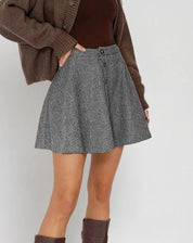 Button Skirt Pattern, Sewing Patterns, Women Pattern, Skirt Patterns Women, Mini Skirt, Womens Skirt Pattern, Midi Skirt Sewing Pattern