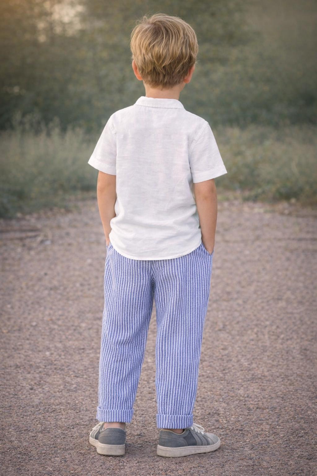 Pants Sewing Pattern for Kids, Elastic Waistband Pants Pattern, Kids Pattern, Baby Sewing Pattern, Beginner Pattern, Sewing Pattern Toddlers