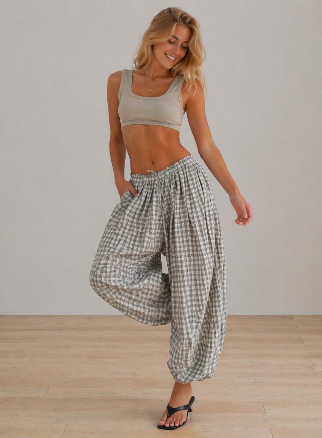 Balloon Pants Sewing Pattern, Barrel Leg Pants, Wide Leg Pants Sewig Pattern, Women Sewing Pattern Pants, Baggy Pants Pattern, Harem Pants