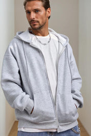 Zip Up Hoodie Sewing Pattern for Men, Men Hoodie Pattern, Sweatshirt Pattern Meen, Men Sewing Pattern, Men Patterns, Hoodie Patterns for Men
