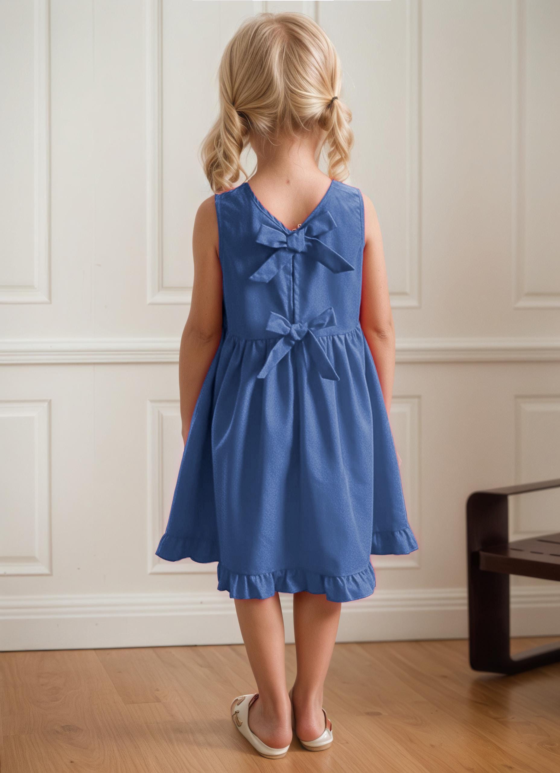 Dress Sewing Pattern for Kids, Dress Pattern, Kids Pattern, Summer Dress Pattern, Beginner Pattern, Sewing Pattern Toddlers, Baby Pattern