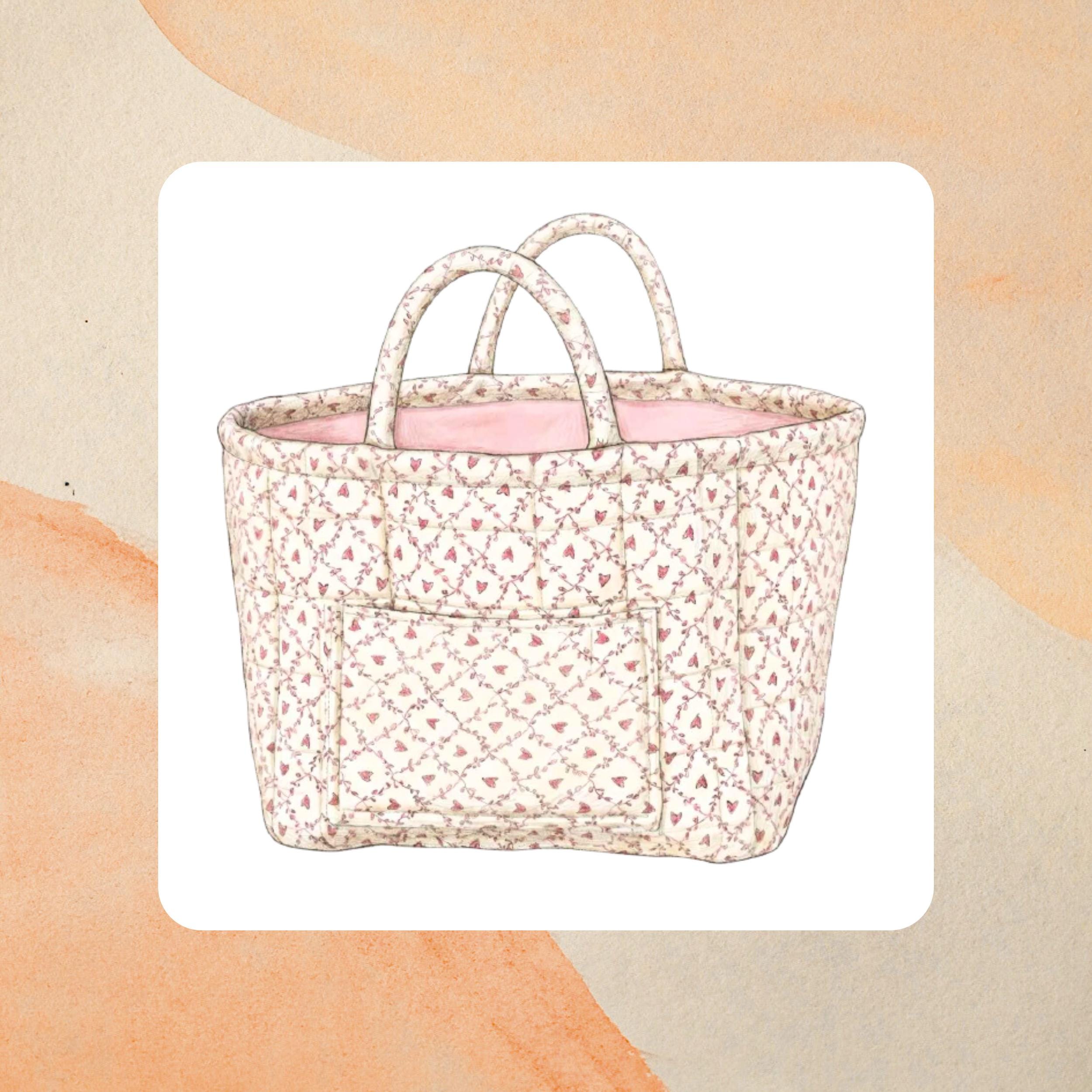 Storage Basket Sewing Pattern | Laundry Bag Pattern | Box Sewing Pattern | Large Bag Pattern | Beginner Bag Pattern