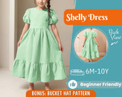Dress Sewing Pattern for Kids, Dress Pattern, Kids Pattern, Summer Dress Pattern, Beginner Pattern, Sewing Pattern Toddlers, PDF Pattern