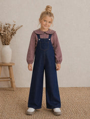 Overalls and Blouse Pattern for Kids, Top Pattern, Kids Pattern, PDF Pattern, Beginner Pattern, Sewing Pattern Toddlers, Jumpsuit Pattern