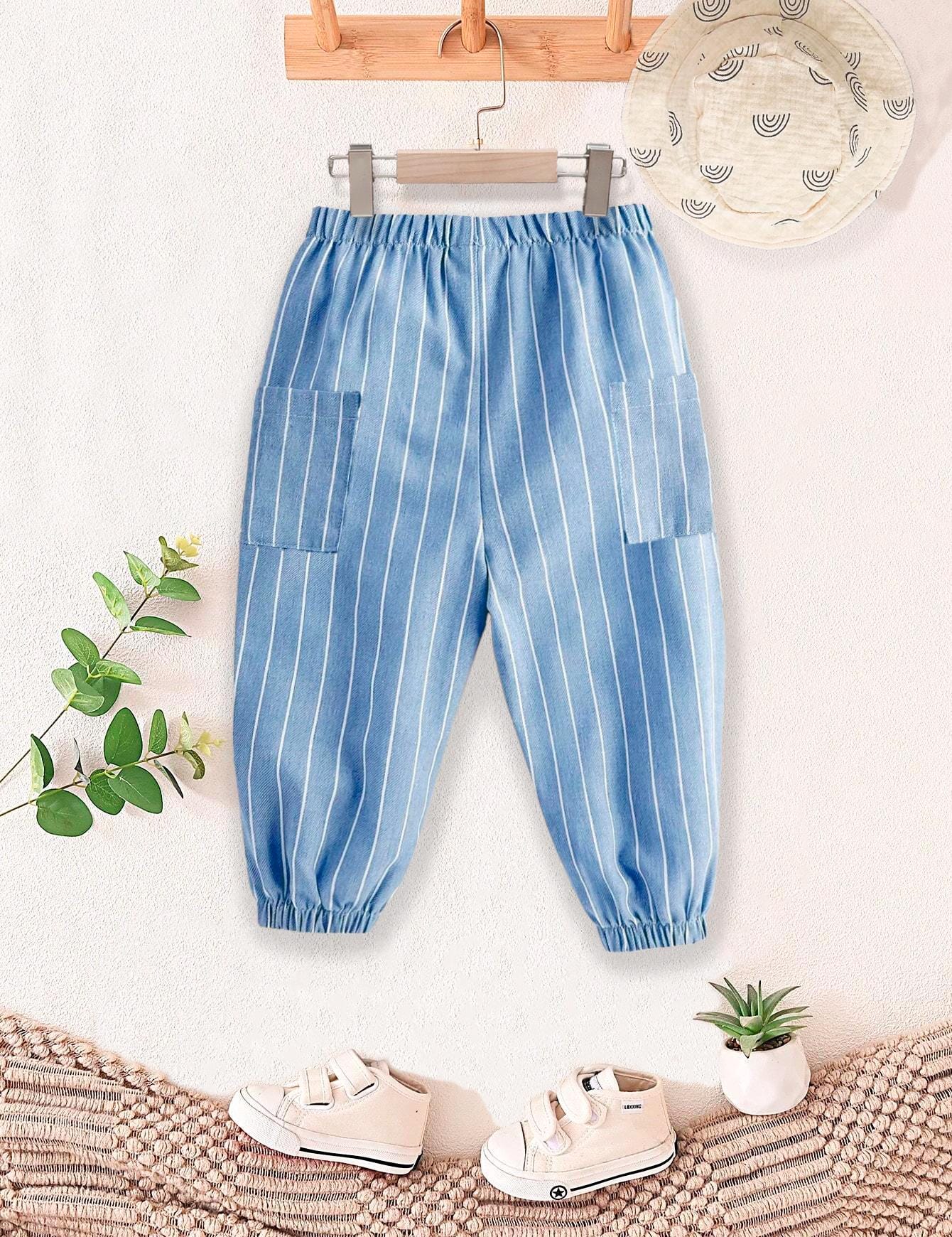 Pants Sewing Pattern for Kids, Elastic Waistband Pants Pattern, Kids Pattern, Baby Sewing Pattern, Beginner Pattern, Sewing Pattern Toddlers