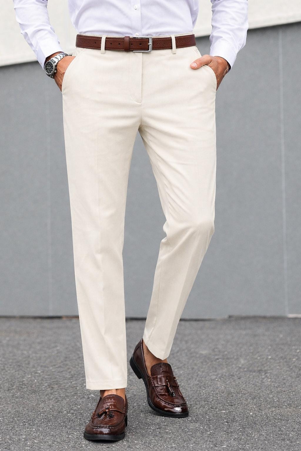 Men Pants Sewing Pattern | Men Trousers Pattern | Sewing Pattern for Men, Pants for men, Men's Sewing Pattern, Straight Leg Pants Suit Pants