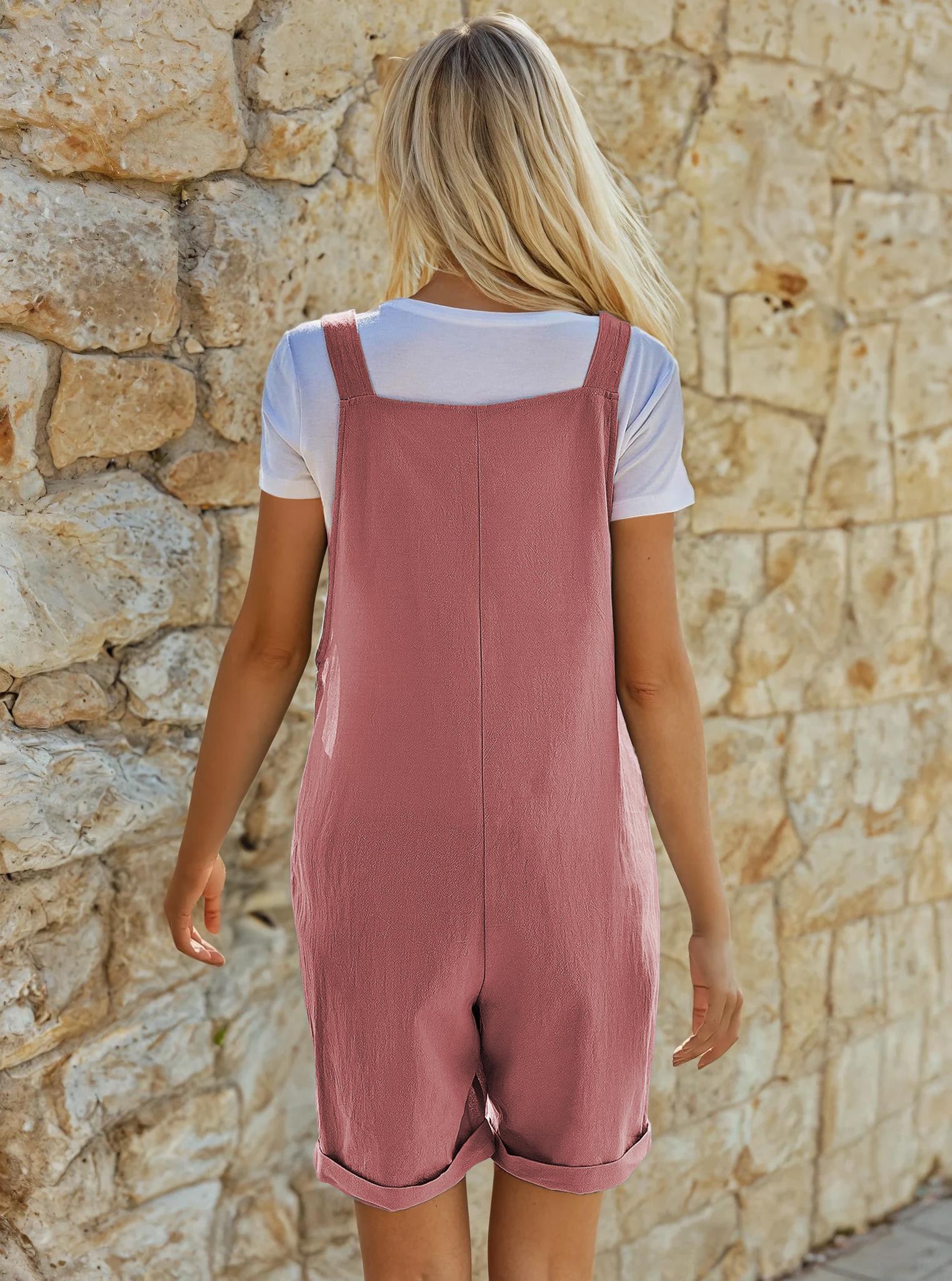 Romper Pattern for Women, Jumpsuit Pattern, Overalls Pattern, Romper Sewing Pattern, Sewing Patterns for Beginners, XS-XXXL