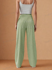 Straight Leg Pants Sewing Pattern | Trousers Pattern | Pants Pattern | Women Sewing Pattern | High Waisted Pants PDF Pattern