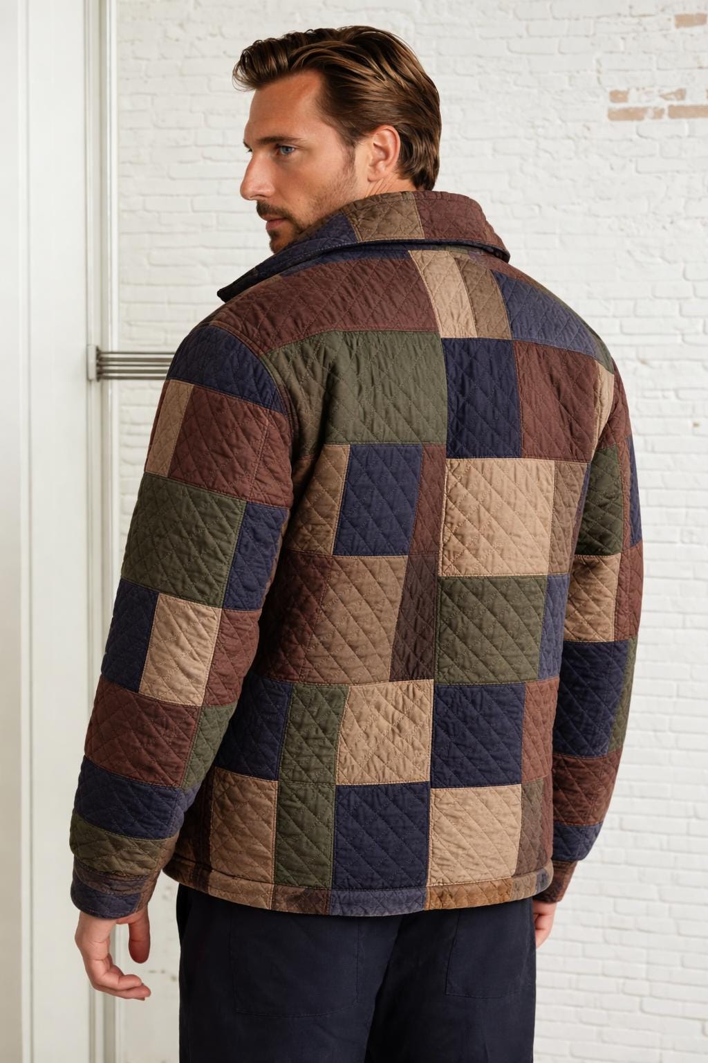 Men Jacket Sewing Pattern, Quilted Jacket Pattern, Men Sewing Pattern, Button Up Jacket Men, Coat Pattern,  Men Jacket Coat Pattern