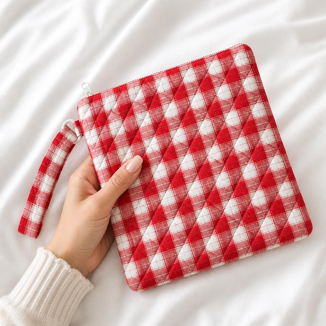 eReader Sleeve Sewing Pattern | 4 Sizes | eBook Sleeve Pattern | Book Case Pattern | Book Sleeve Pattern | Quilted book sleeve pattern