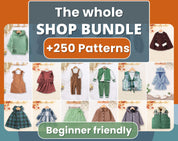 Sewing Patterns for Kids, Sewing Patterns, Kids Patterns, Top Pattern, Dress Pattern, Baby Patterns, Beginner Kids Pattern, Girl Patterns