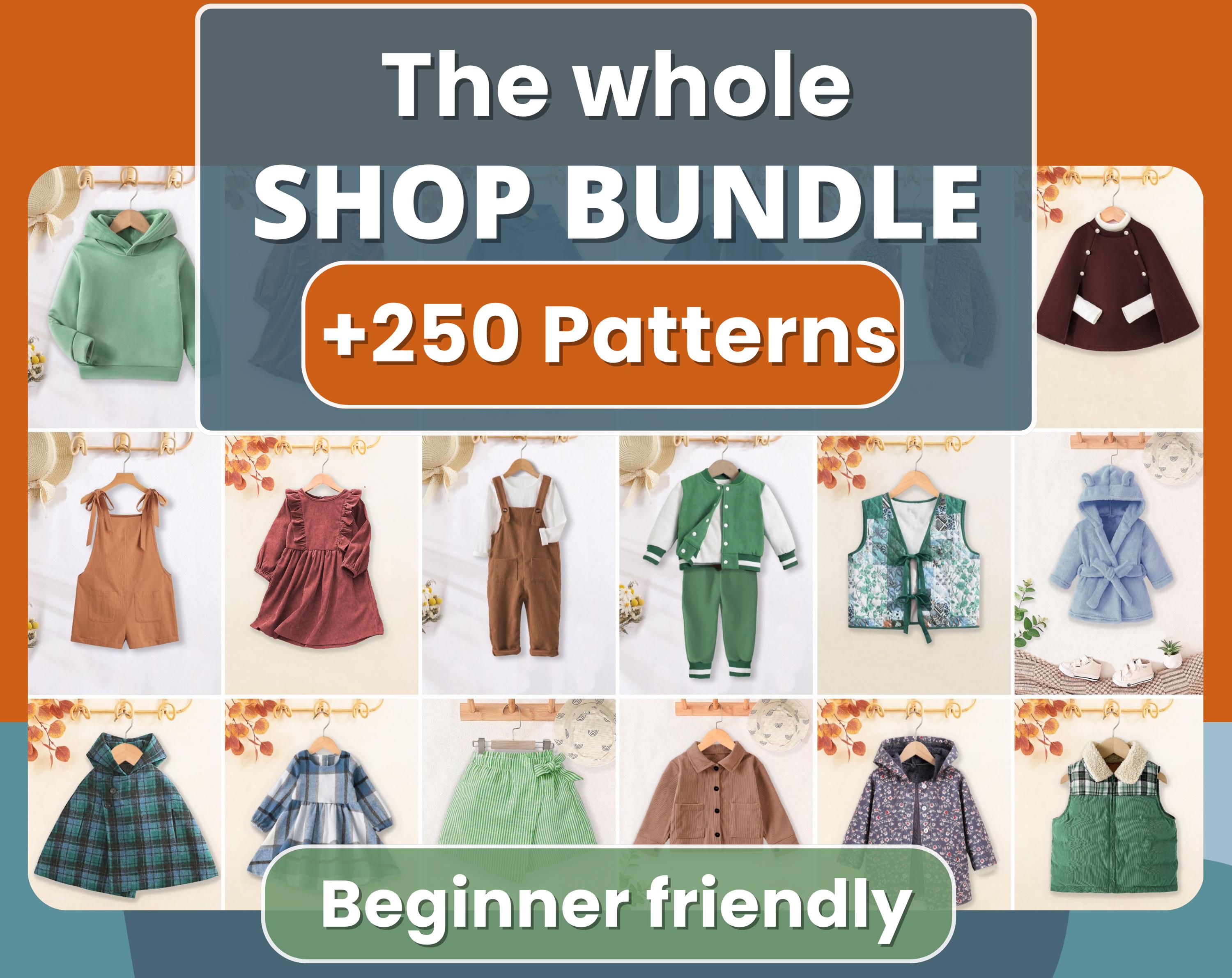 Sewing Patterns for Kids, Sewing Patterns, Kids Patterns, Top Pattern, Dress Pattern, Baby Patterns, Beginner Kids Pattern, Girl Patterns