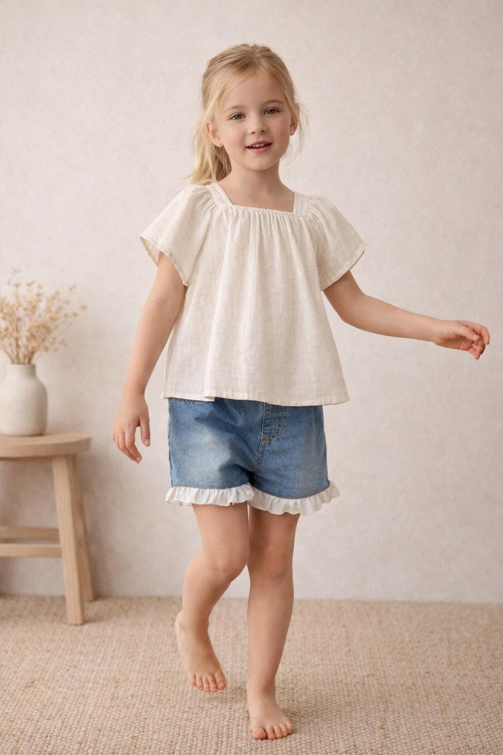 Top Sewing Pattern for Kids, Top Pattern, Kids Pattern, Girl Pattern, Beginner Pattern, Sewing Pattern Toddlers, PDF Pattern