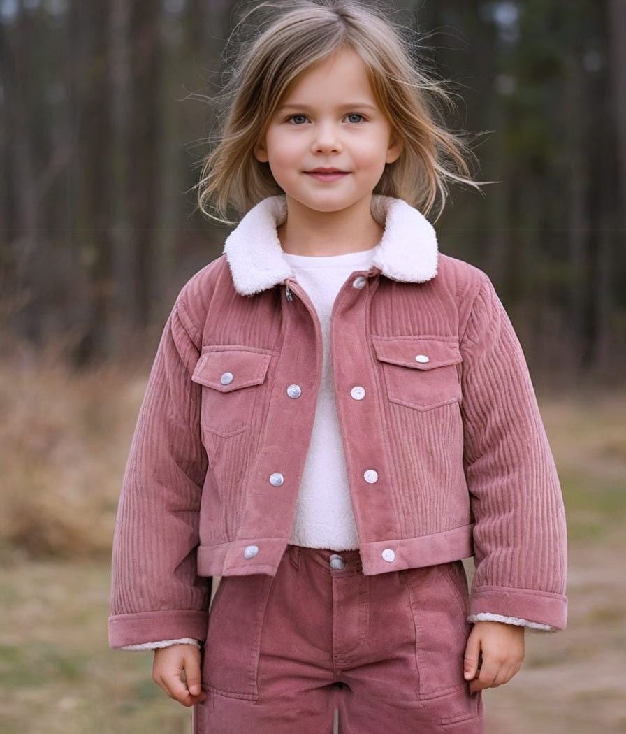 Jacket Sewing Pattern for Kids, Short Jacket Pattern, Kids Pattern, PDF Pattern, Beginner Pattern, Sewing Pattern Toddlers, Coat Pattern