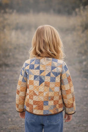 Quilted Jacket Sewing Pattern for Kids, Coat Pattern, Kids Pattern, PDF Pattern, Beginner Pattern, Sewing Pattern Toddlers, Quilted Pattern