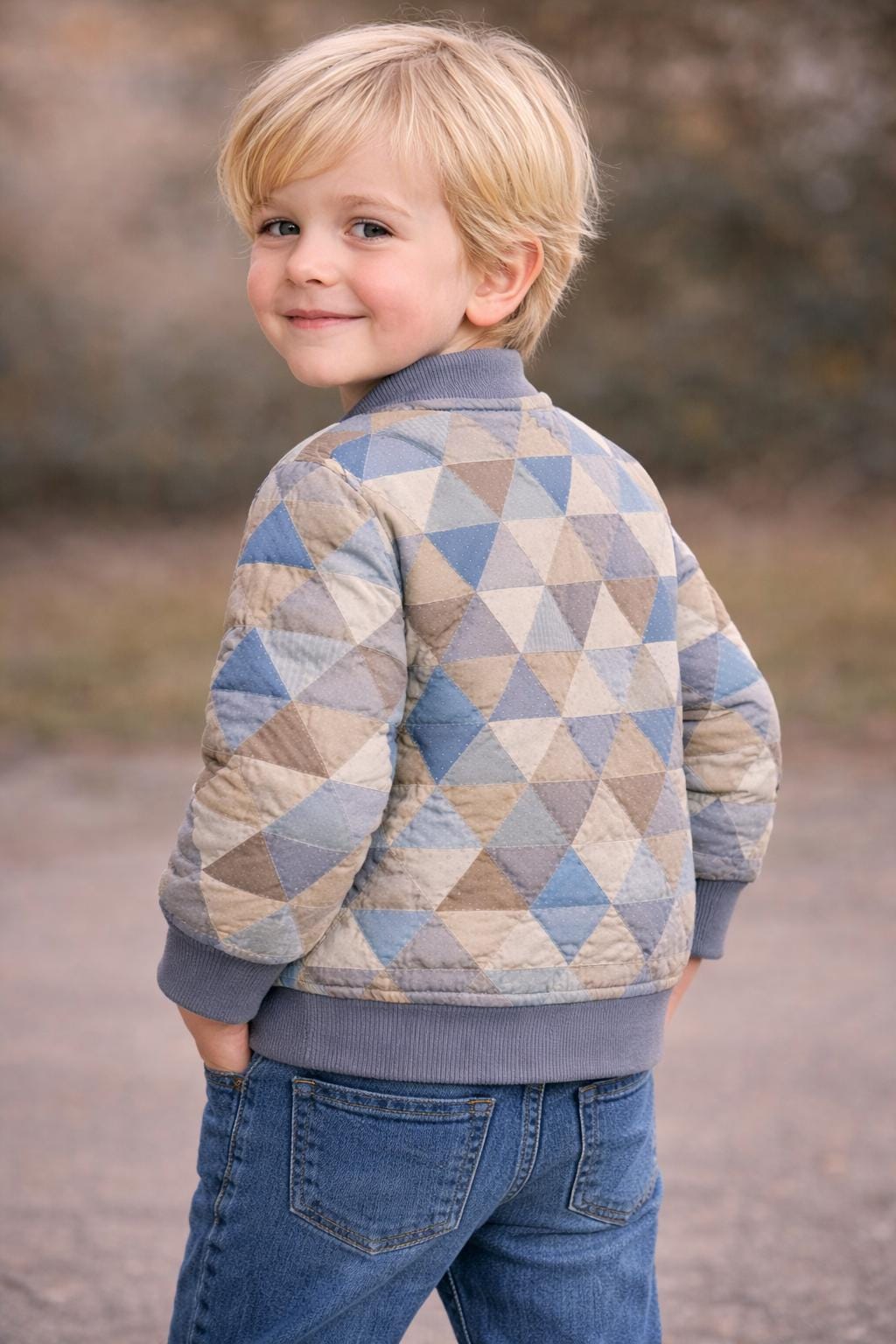 Quilted Jacket Pattern for Kids, Jacket Pattern, Kids Pattern, PDF Pattern, Beginner Pattern, Sewing Pattern Toddlers, Jacket Sewing Pattern