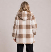 Hooded Coat Sewing Pattern for Women | Coat Pattern | Jacket Pattern | Sewing Patterns | Women Sewing Pattern Coat Jacket with Hoodie