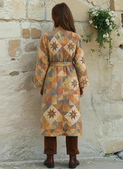 Quilted Coat Sewing Pattern for Women| Coat Pattern | Sewing Patterns | Women Sewing Pattern Patchwork | Beginner Jacket, Quilted Jacket