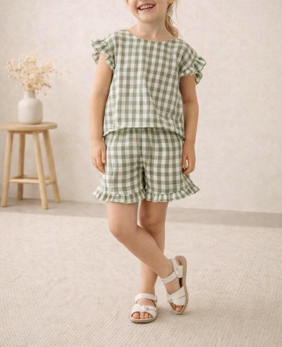 Top and Shorts Pattern for Kids, Top Pattern, Kids Pattern, PDF Pattern, Beginner Pattern, Sewing Pattern Toddlers, Shorts Pattern, Easy Top