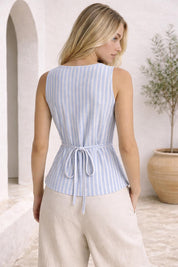 Vienna Vest Sewing Pattern for Women, Vest Pattern, Sewing Patterns Women, Suit Vest, Button Up Top, Top Sewing Pattern, Summer Top