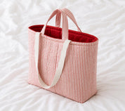 Quilted Tote Bag Sewing Pattern | Beginner Bag Pattern | Market Bag Pattern | Sewing Pattern ToteBag | Beach Bag Pattern | Easy Bag Pattern