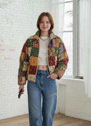 Jacket Sewing Pattern for Women | Coat Pattern | Sewing Patterns | Women Sewing Pattern Patchwork | Beginner Jacket, Quilted Jacket