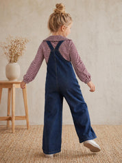 Overalls and Blouse Pattern for Kids, Top Pattern, Kids Pattern, PDF Pattern, Beginner Pattern, Sewing Pattern Toddlers, Jumpsuit Pattern